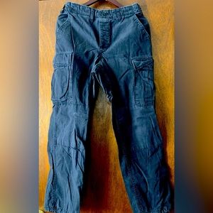 Men’s Small Black BDU pants.
